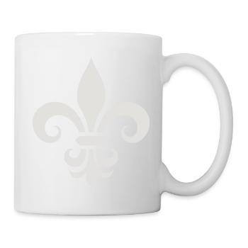 Fleur de Lis Charm - Mug - white - Right