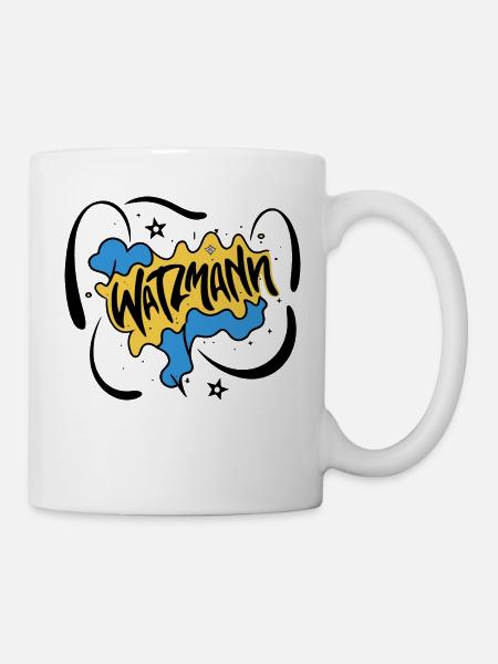 Watzmann Joy Art Lifestyle Mode extravagante - Mug blanc - blanc