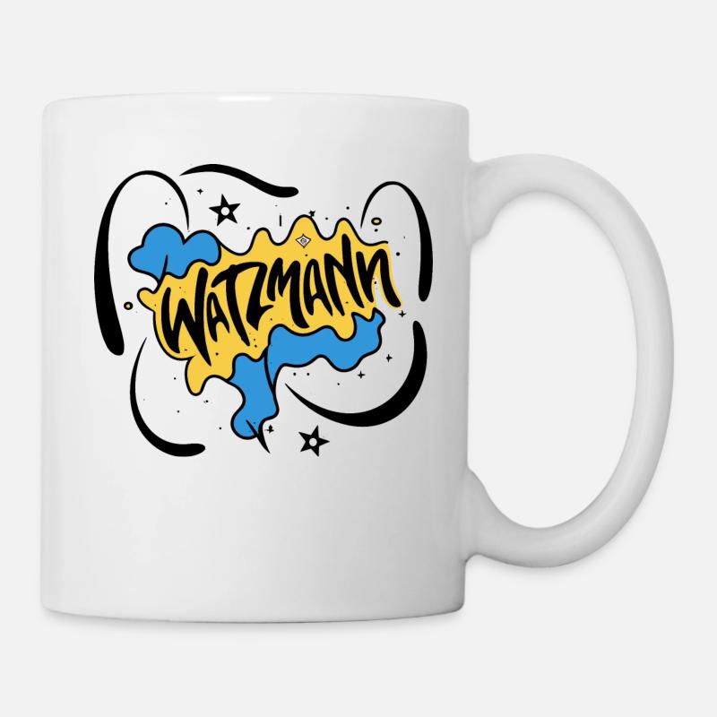 Watzmann Joy Art Lifestyle Mode extravagante - Mug blanc - blanc