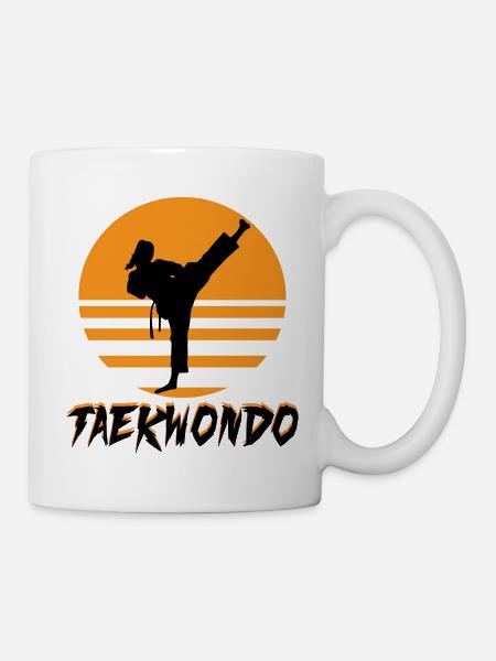 Taekwondo - Tasse - Weiß