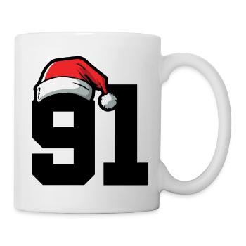 91 Number Christmas - Mug - white - Right