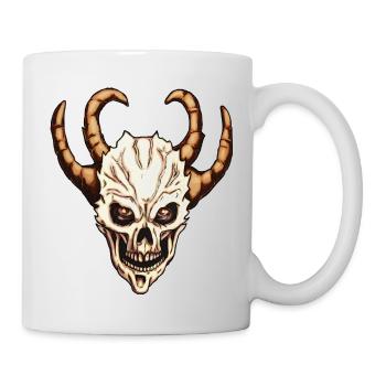 Demon Skull - Mug - white - Right