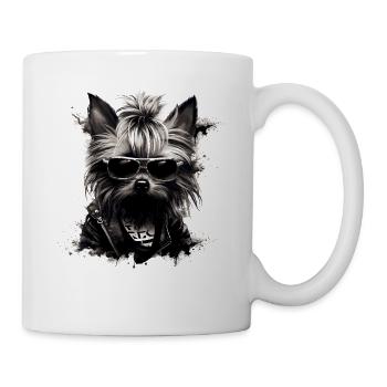 Cool Yorkshire Terrier - Mug - white - Right