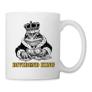 DividendenFrosch Dividend King - Tasse - Weiß - Rechts