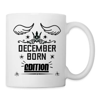 DECEMBER BORN EDITION - Mug blanc - blanc - Droite