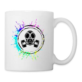 Gas Mask Icon - Mug - white - Right