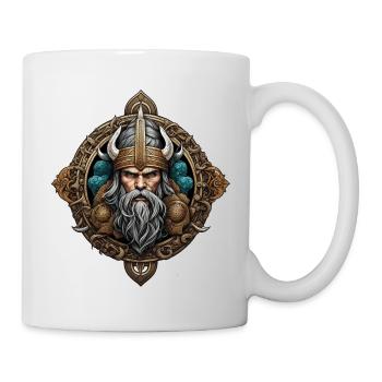 Wikinger Odin Thor Walhalla - Tasse - Weiß - Rechts