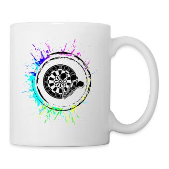Darts Sport Symbol - Mug - white - Right