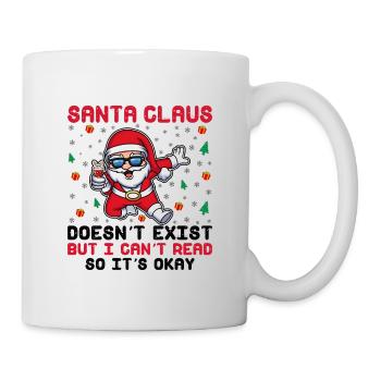 T-Shirt Design für Weihnachten - Tasse - Weiß - Rechts