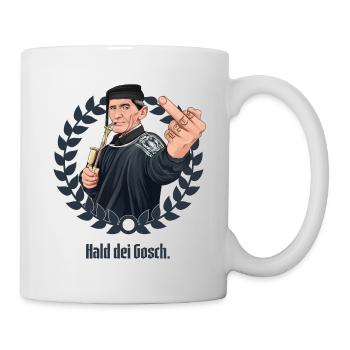 Rieser Grantler // Illustration - Tasse - Weiß - Rechts