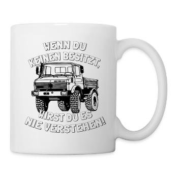 Unimog - 424 427 - Offroad - Universal Motorgerät - Tasse - Weiß - Rechts
