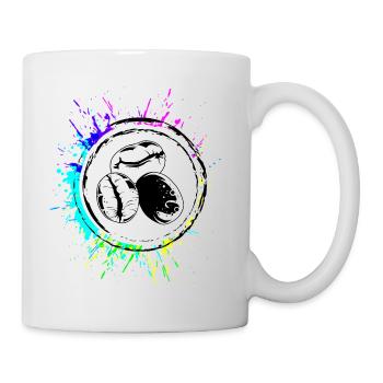 Café en grains Icon Café - Mug blanc - blanc - Droite