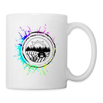 Agriculteur agricole - Mug blanc - blanc - Droite