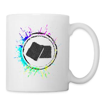 Beekeeper symbol - Mug - white - Right