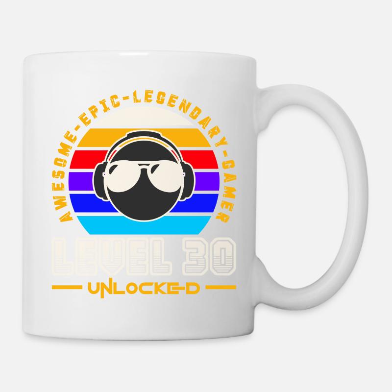 Level 30 - Mug blanc - blanc