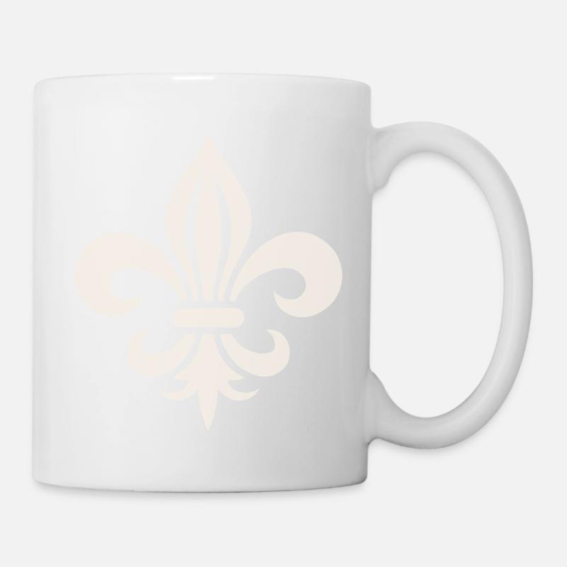 Conception de Logo de lys Français audacieux - Mug blanc - blanc