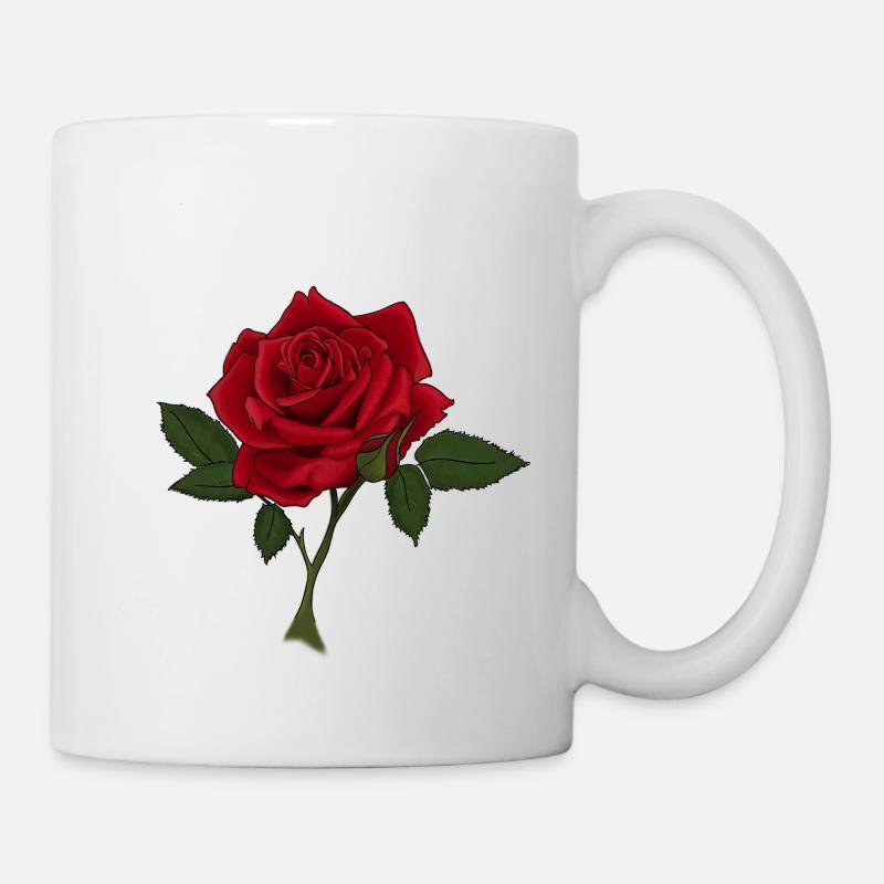 Rose - Mug - white