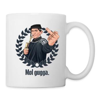 Rieser Grantler // Illustration - Tasse - Weiß - Rechts