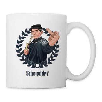 Rieser Grantler // Illustration - Tasse - Weiß - Rechts