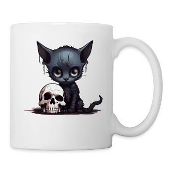 Cute Emo Kitten - Mug - white - Right