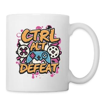 STRG ALT Niederlage - Tasse - Weiß - Rechts