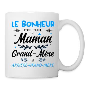 Arrière-Grand-Mère - Mug blanc - blanc - Droite