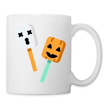 Halloween Lolli - Tasse - Weiß - Rechts