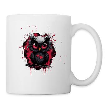 Funny Owl - Mug - white - Right