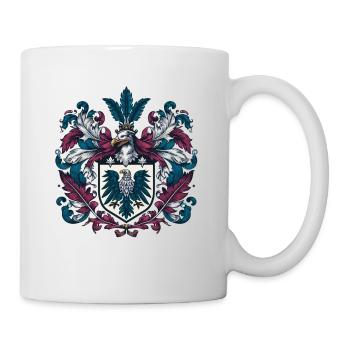 Adler Wappen - Tasse - Weiß - Rechts