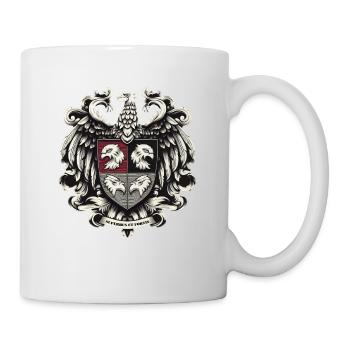 Adler Wappen - Tasse - Weiß - Rechts