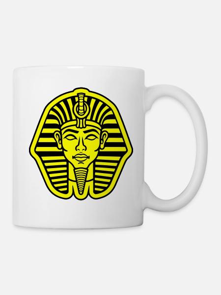 Pharao Totenkopf - Tasse - Weiß