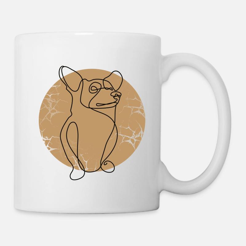 CORGI - Tasse - Weiß