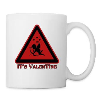 it'S Valentine - Tasse - Weiß - Rechts