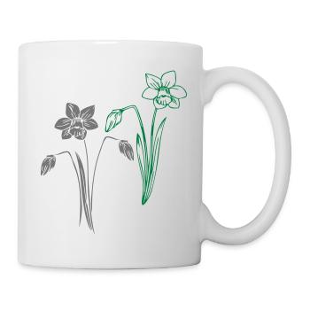 Daffodils - Mug - white - Right