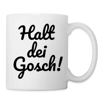 Mannheim Monnem Mannheimat - Tasse - Weiß - Rechts