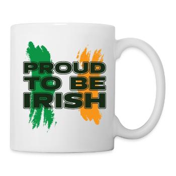 Proud to be Irish. - Mug - white - Right