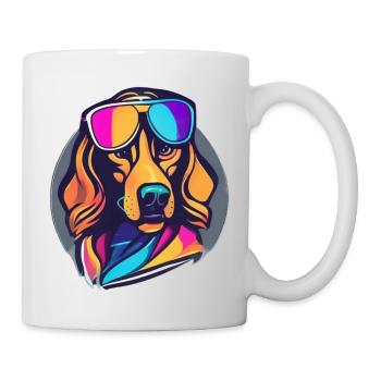 Produkt: "Pfotenfreund" - Tasse - Weiß - Rechts