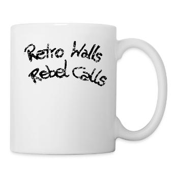 Murs rétro Rebel Calls - Mug blanc - blanc - Droite