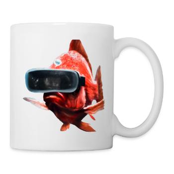 Fish_02 - Mug blanc - blanc - Droite