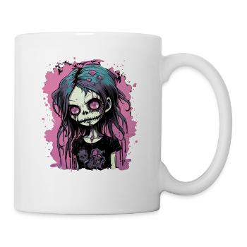 Zombie Emo Girl - Mug - white - Right