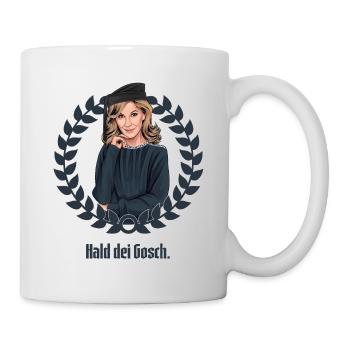 Rieser Grantler // Illustration - Mug blanc - blanc - Droite