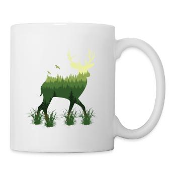 Deer Of Nature - Mug - white - Right
