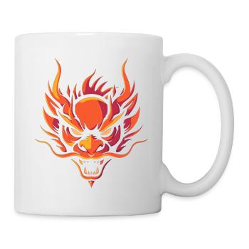 Chinese Dragon Head - Mug - white - Right