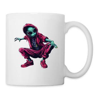 Danseur extraterrestre - Mug blanc - blanc - Droite