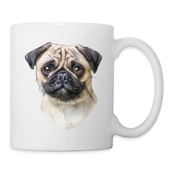 pug - Mug - white - Right