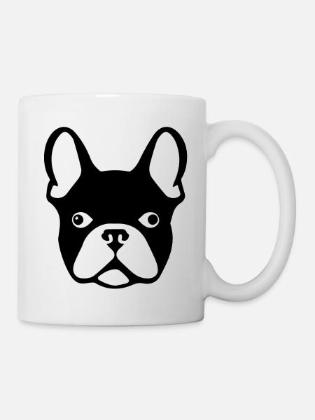 Bouledogue français - Mug blanc - blanc