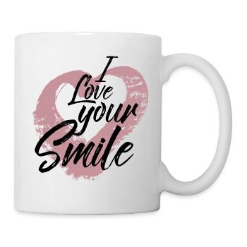 I love your Smile - Mug - white - Right
