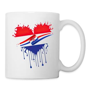 Kroatien hrvatska kroatien hrv hr reisen tourismus - Tasse - Weiß - Rechts