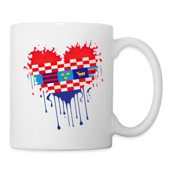 Kroatien hrvatska kroatien hrv hr reisen tourismus - Tasse - Weiß - Rechts
