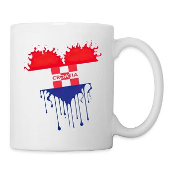 Kroatien hrvatska kroatien hrv hr reisen tourismus - Tasse - Weiß - Rechts